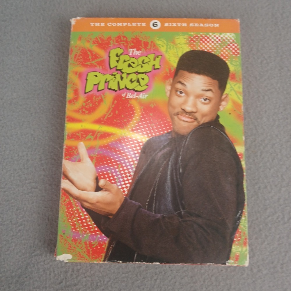 The Fresh Prince of Bel-Air Complete Sixth Season DVD 3-Disc Box Set TV Series